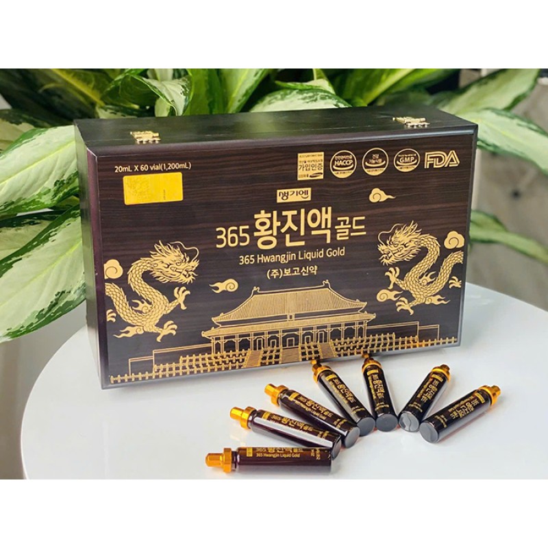 Thực Phẩm Bổ Sung Premium 365 Emperor Gyeongokgo Gold 20ml x 60 Ống