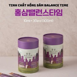 Tinh chất Hồng Sâm Balacetime Cho Phụ Nữ - Korea Red Ginseng Extract Balance Time 10ml x 30 Gói