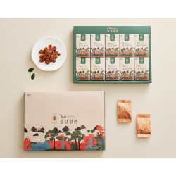 Hồng Sâm Thái Lát Tẩm Mật Ong - Korean Honey Sliced Red Ginseng 18g x 10 Gói