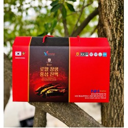 Nước Uống Hồng Sâm 6 Năm Tuổi Woori 50ml x 30 Gói