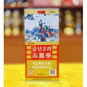 Hồng Sâm Củ Khô Wooshin - Korean Red Ginseng Hộp 300g