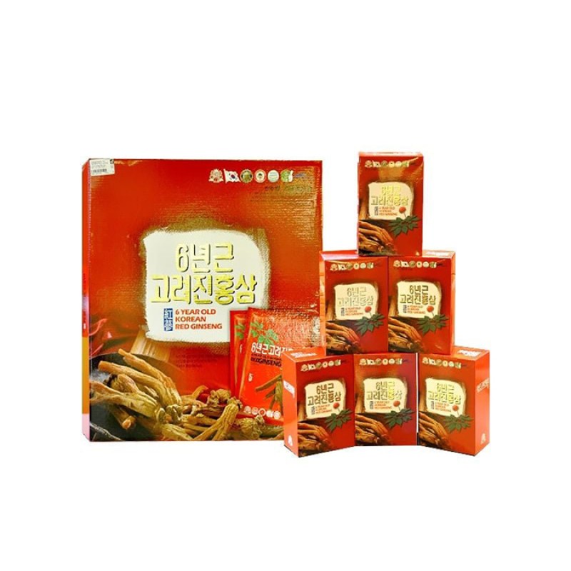 Hồng Sâm Hàn Quốc 6 Năm – 6 Year Old Korean Red Ginseng 70ml x 30 Gói Hồng Sâm Hàn Quốc 6 Năm – 6 Year Old Korean Red Ginseng 70ml x 30 Gói