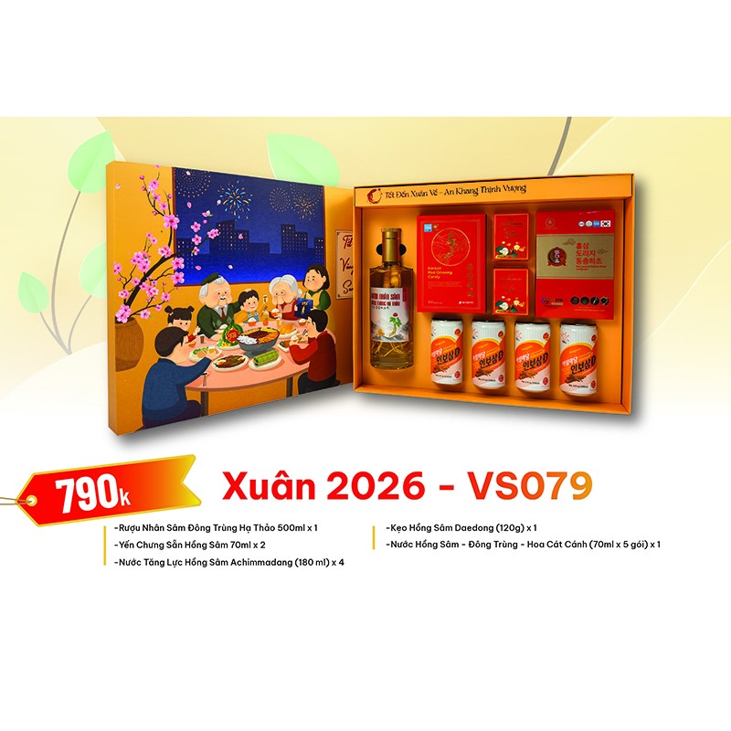 Quà Tặng Xuân 2026 - VS079 Quà Tặng Xuân 2026 - VS079