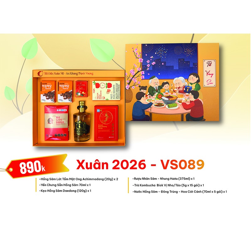 Quà Tặng Xuân 2026 - VS089 Quà Tặng Xuân 2026 - VS089