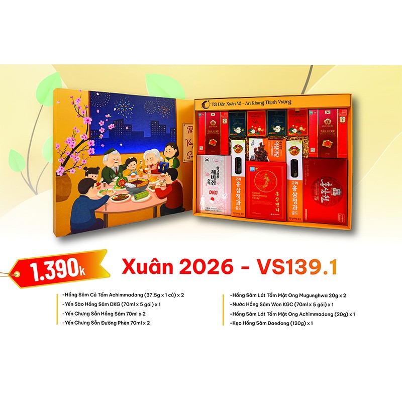 Quà Tặng Xuân 2026 - VS139.1 Quà Tặng Xuân 2026 - VS139.1