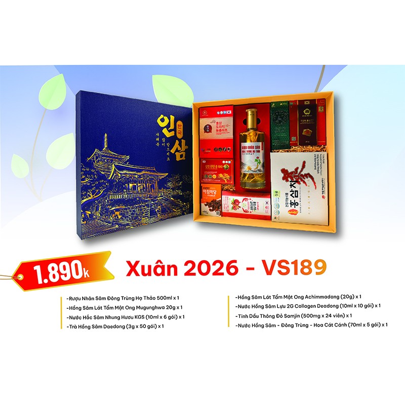 Quà Tặng Xuân 2026 - VS189 Quà Tặng Xuân 2026 - VS189