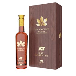 Rượu Sâm Ngọc Linh K5 Nhãn Vàng