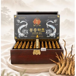 Thực Phẩm Bổ Sung Đông Trùng Hạ Thảo Vàng 20ml x 60 Ống - Dongchoonghacho Premium Gold