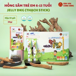 Hồng sâm trẻ em Hàn Quốc 6-13 tuổi Jelly Dạng Thạch 20g x 30 Gói