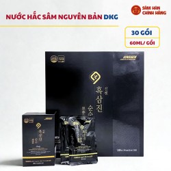 Nước Hắc Sâm 30ml x 60 Gói - Ginssen Black Ginseng Jin Sunsu Nước Hắc Sâm 30ml x 60 Gói - Ginssen Black Ginseng Jin Sunsu