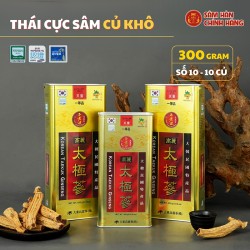 Korean Taekuk Ginseng 300g số 10 (10 củ) - Daedong
