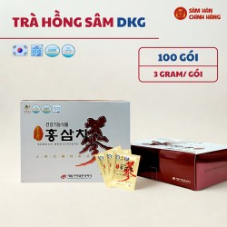 Thực Phẩm Bảo Vệ Sức Khỏe: Trà Hồng Sâm – Korean Red Ginseng Tea 3g x 100 Gói