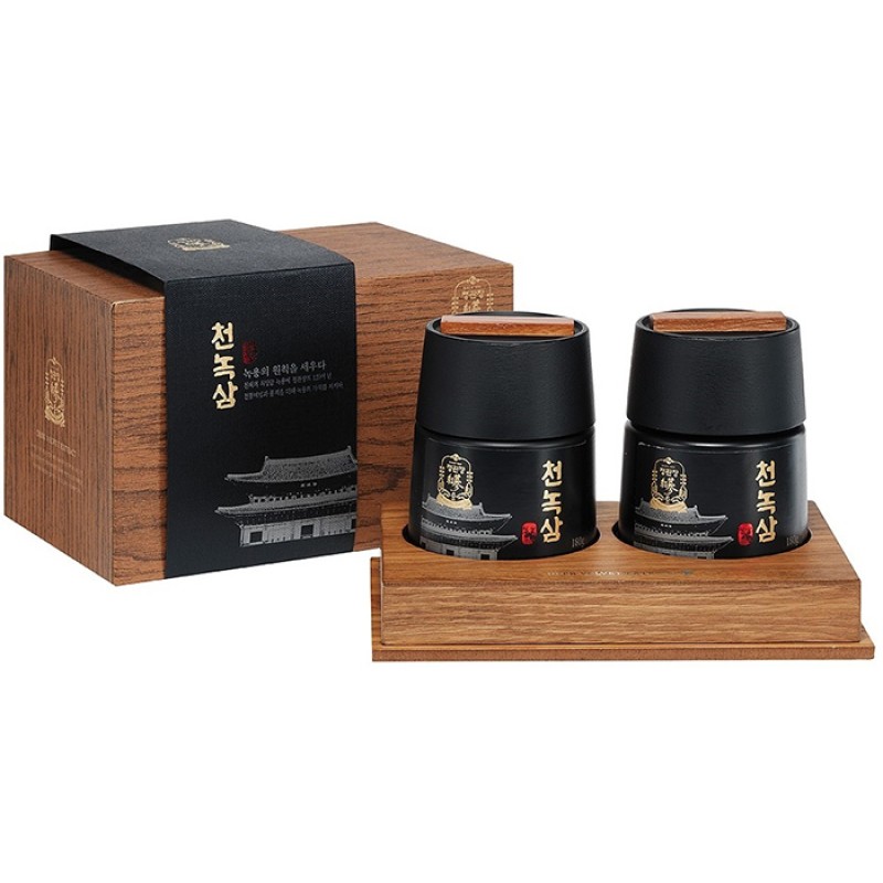 Cao Hồng Sâm Nhung Hươu KGC - CheonNok Extract 180g x 2 Lọ