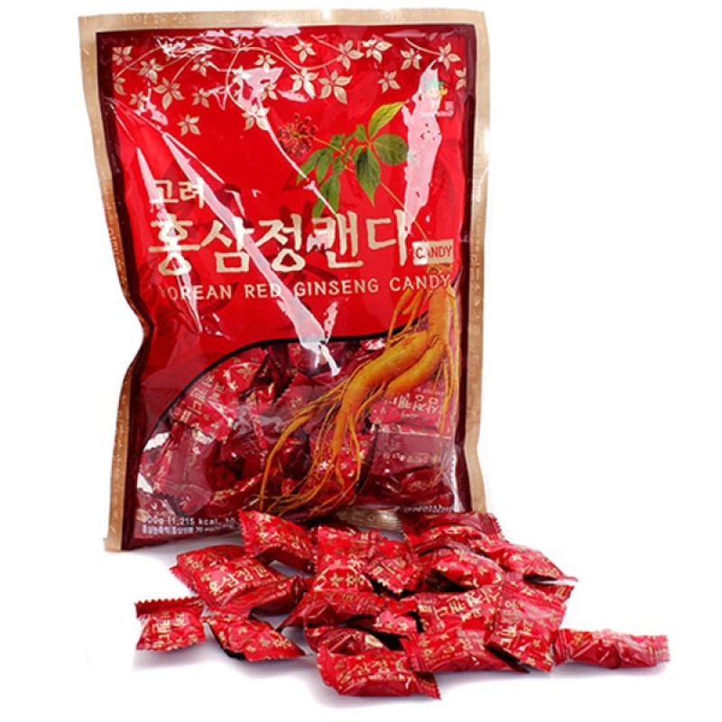 Korean Red Ginseng Candy - Kẹo Hồng Sâm KGS Bịch 300g