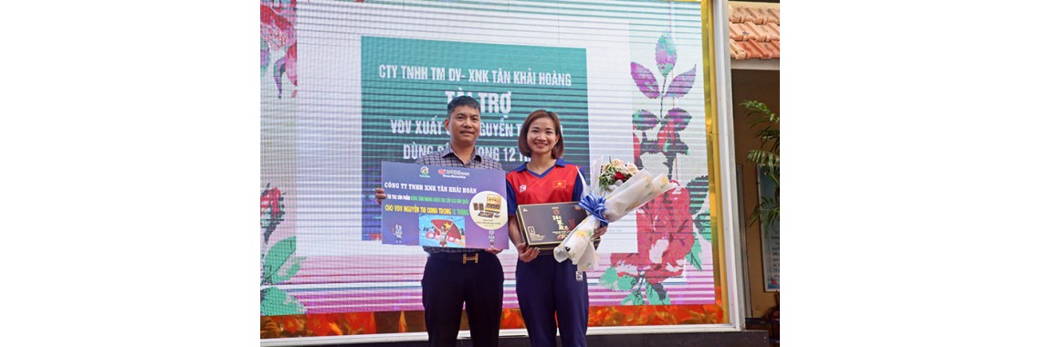 Công Ty Tân Khải Hoàn Vinh Dự Đồng Hành Cùng Vận Động Viên Điền Kinh Nguyễn Thị Oanh